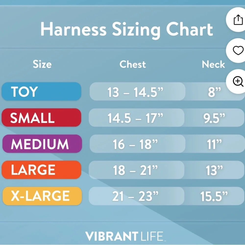 Vibrant Life Dog Harness